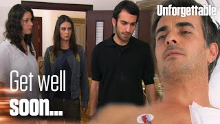 Eda and Tolga visit Harun at the hospital - Unforgettable | Short Scenes