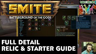 SMITE - FULL DETAIL Consumable, Relic, and Starter Item Guide | For New and Existing Players