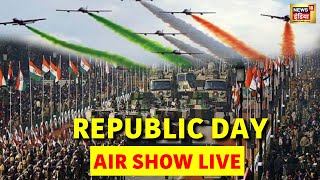 🟢Republic Day Air Show Live: गणतंत्र दिवस पर कर्तव्य पथ से लाइव | Indian Army | 26th January