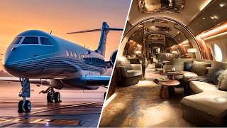 The Most Extravagant Private Jet Interiors: A Peek Inside