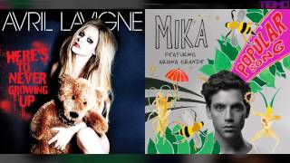 Avril Lavigne ft. MIKA & Ariana Grande - Here's To Never Growing Up (Popular Song Mashup) T10MO