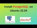 118. How to install and Configure PostgreSQL 16.2 on Ubuntu 22.04 LTS | Postgresql 16.2 on Ubuntu 20