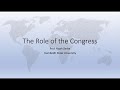 The Role of Congress in Foreign Policy