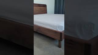 Custom Walnut Bedframe