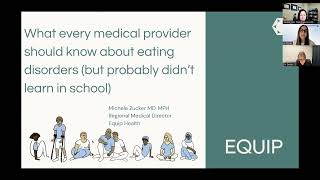 Behavioral Health Grand Rounds: What every medical provider should know about eating disorders.