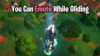 How to Emote When Gliding in Fortnite