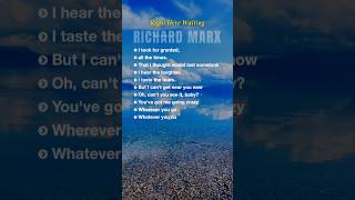 Right Here Waiting - lyrics - Richard Marx #englishsongs #classicenglishsongs #popballad