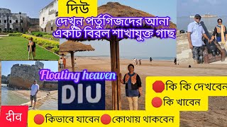 DIU Tour- 🛑 দিউ যেন আরব সাগরের ভাসমান স্বর্গ ⛱️ The floating Paradise of the ARABIAN Sea