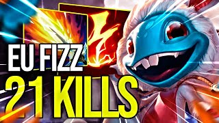 Eu tive paciência voltei pro jogo e carreguei com o fizz - LoL Wild Rift