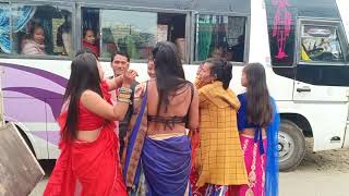 Tharu Wedding Dance - At Chitwan Majhuee