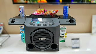 NEW SONY GTK-PG10 OUTDOOR WIRELESS PARTY SPEAKER REVIEW/SOUND TEST IN HINDI  (BUILT IN BETTERY)