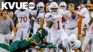 Texas wide receiver Xavier Worthy at 2024 NFL Combine | Full interview
