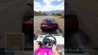 I gave them a massive head start! Ferrari 488 PISTA drag race #shorts