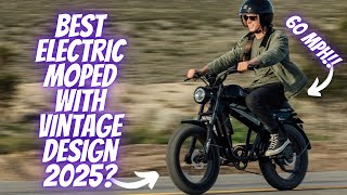 5 Best Electric Mopeds with Vintage Design 2025