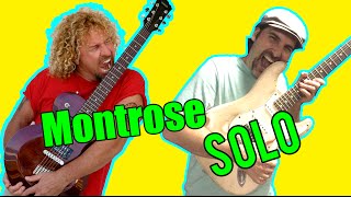 Blues Rock Soloing - Montrose Style Pentatonic Lick - Guitar Lesson