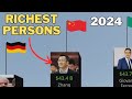 Top 50 Richest Person In The World In 2024 || August 2024 || Latest