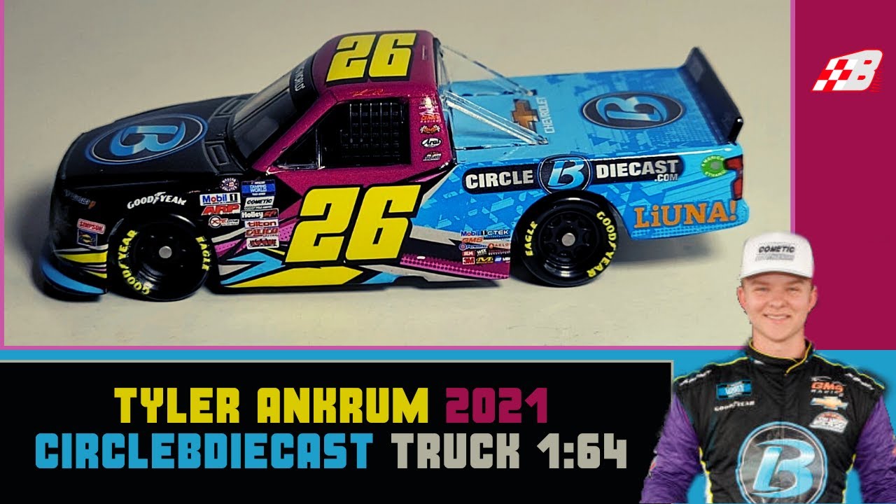 **NASCAR DIE-CAST REVIEW** Tyler Ankrum 2021 CircleBDiecast Truck 1:64 ...