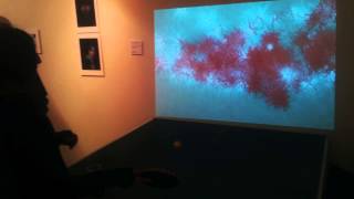 Graphic Waldner - interactive installation built with Processing