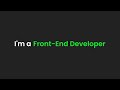 Multiple Typing Text Animation Using HTML CSS & JavaScript