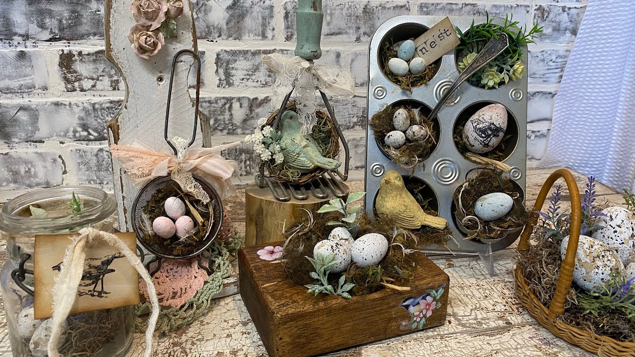 Diy Spring Decor Youtube