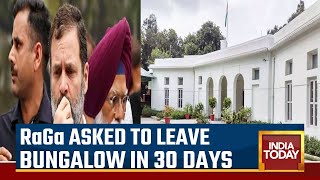 Rahul Asked To Vacate His Official Home After Disqualification As MP | Rahul Gandhi Disqualification