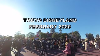 TDL東京ディズニーランド一周散歩（2月）to walk around Tokyo Disneyland