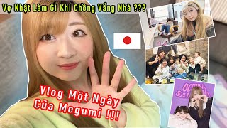 Chồng Vắng Nhà Vợ Nhật Dẫn Con Đi Quẩy Cùng Bạn Bè | Vlog Một Ngày Nghỉ Của Megumi