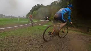 Wessex league CX Race - Rd 6 - Pedalon & NHRC @ Popham Airfield Oct 20th 2024 - V40s & Juniors - 4k