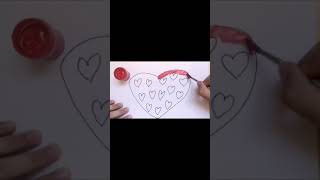 Bolalar uchun yurak rasm chizish | Heart drawing for children