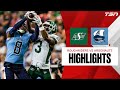 Saskatchewan Roughriders vs. Toronto Argonauts | CFL HIGHLIGHTS