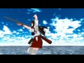 【mmd　艦これ】赤城さんに暁の水平線にを躍らせてみた！