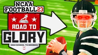The MOST UNIQUE NCAA Football 23 Road To Glory EVER (Ep. 1)