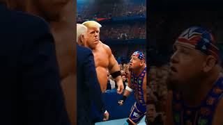 OMG Doland Trump Vs Joebiden Fighting When Strengths Meet The Unknown Giants In The Ring #wwe ##wwe