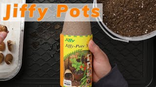 Easy to use Seedling pots: Jiffy pots 3