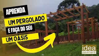 Construa um pergolado em um fim de semana com estas dicas