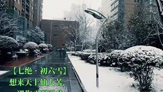 【七绝•初六雪】