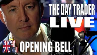 Stock Market - LIVE Trades - Opening Bell - The Day Trader - Martyn Lucas