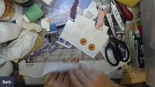 Tues April 11 carving and stencils and a mermaid