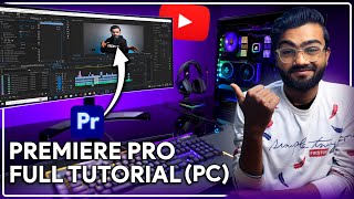 Adobe Premiere Pro Tutorial for Beginners🤑 | Complete Video Editing Tutorial | By Techy Arsh