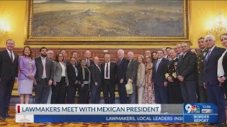 Lawmakers meet with Mexican President, AMLO