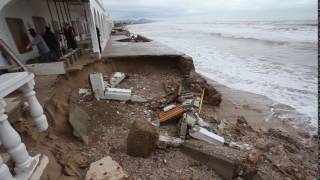 Video vom Unwetter - Weather chaos in Denia (Jan 2017)