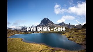 One week of hiking the beautiful GR10 in the Pyrenees-France (Check description)