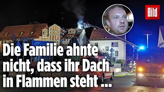 Passant bemerkt Feuer und rettet Familie aus brennendem Haus  | Frankfurt