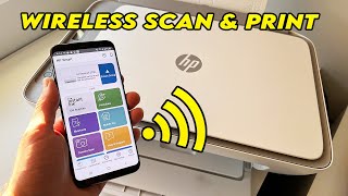HP Deskjet Printer Wi-Fi Setup to Wireless Scan & Print With any Smartphone