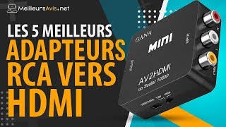 ⭐️ MEILLEUR ADAPTATEUR RCA VERS HDMI - Avis \u0026 Guide d'achat (Comparatif 2022)