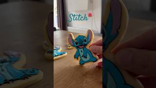 Stitch Cookies 🌺🌊 #stitch #liloandstitch #disney #disneymovies #shorts #trendingshorts