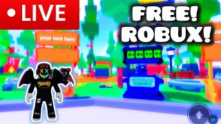 🔴 Roblox LIVE -  Playing Pls Donate ! FREE ROBUX FOR VIEWERS!