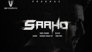 Saaho - Official Telugu Teaser | Prabhas,Sujeeth | UV creations | Shankar-Yashan-Loy