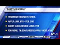 tennessee highway patrol hiring for positions