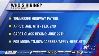 Tennessee Highway Patrol hiring for positions